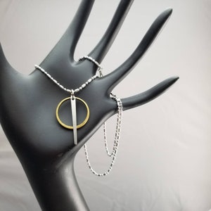 Alto Saxophone Pendant Made from authentic musical instrument. Vintage Band Music note Jewelry Made from actual Alto Sax
