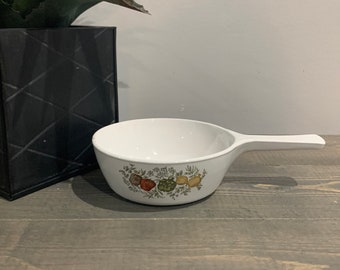 Vintage Corning Ware Spice of Life Skillet | Small 500 ml Pan