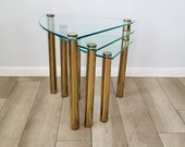 Leon Rosen for Pace C. Three- Tier Folding Nesting Side Table .