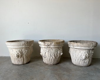 Palm Beach Neoclassical - Style Planters - Set of 3