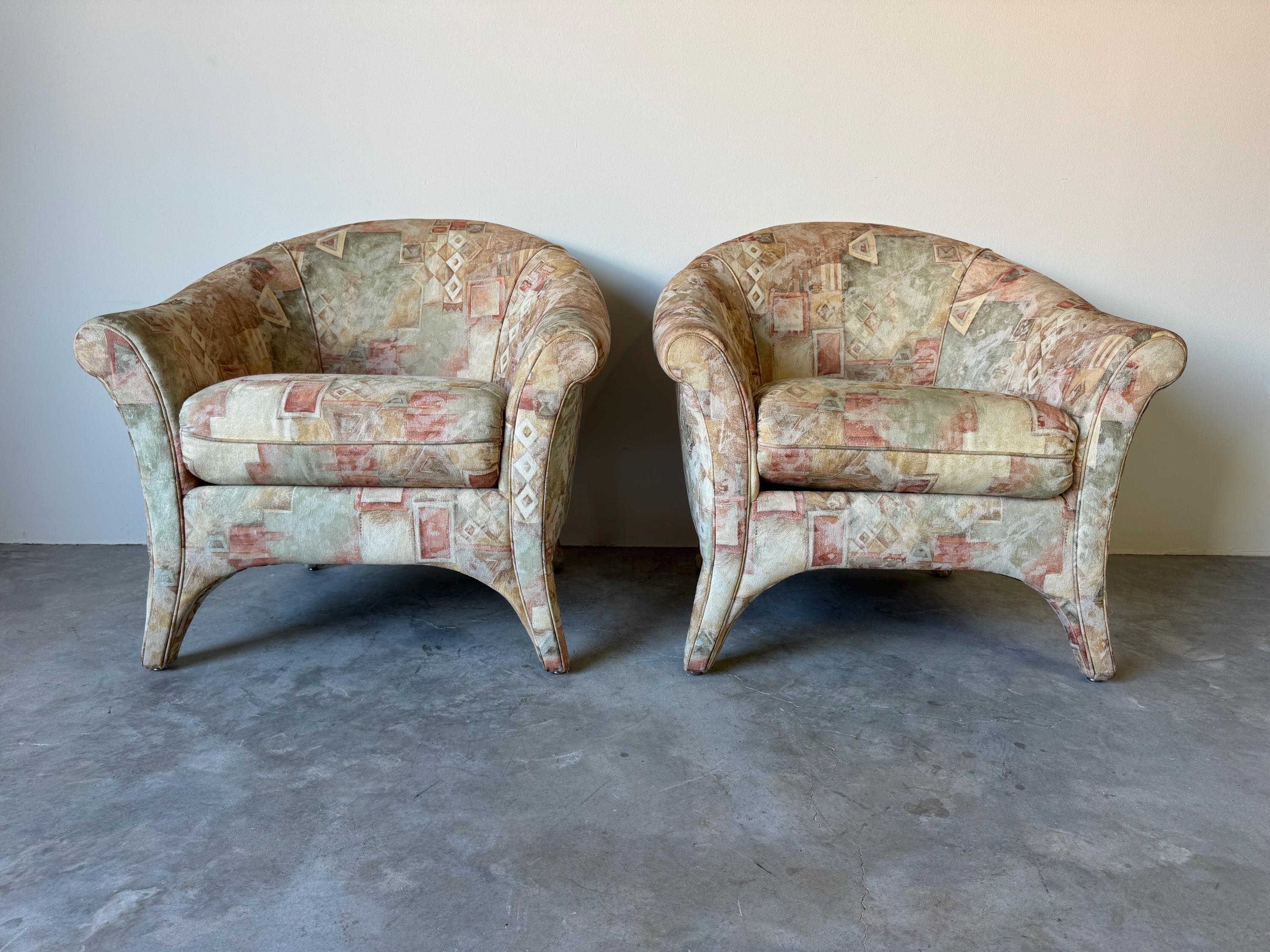 Vintage Postmodern Chair - Etsy