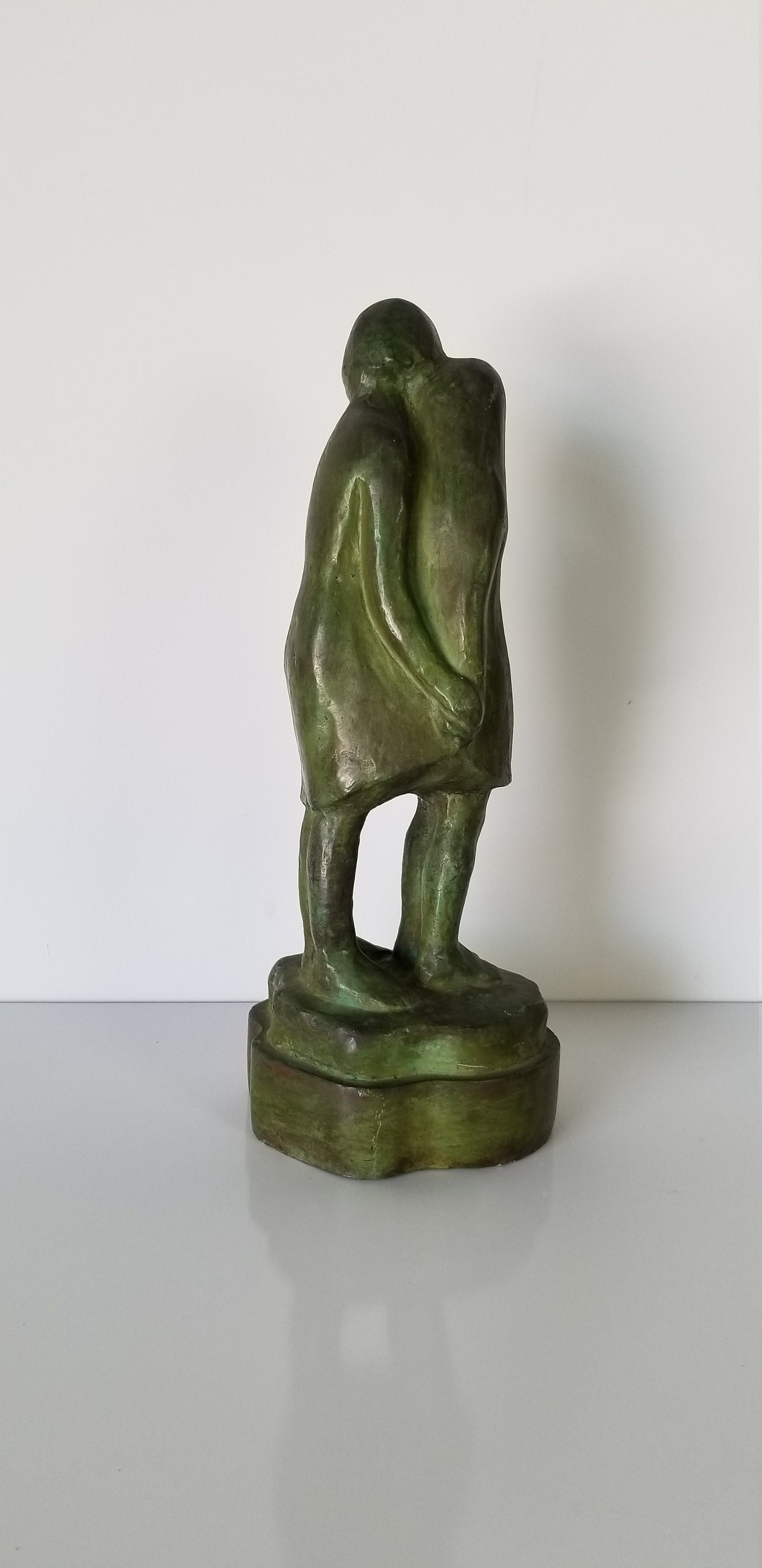 Vintage Figurative Abstract Embrace Bronze Sculpture . Etsy