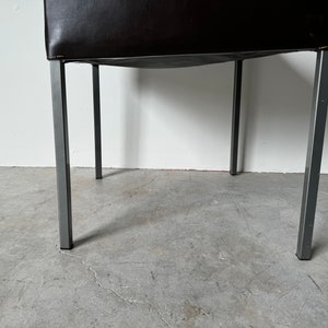 Karl-Friedrich Förster Brown Leather Texas Desk / Accent Chair image 5