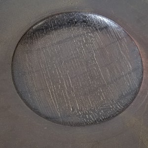 Mid-Century Brinor Stoneware Pottery Decorative Round Plate image 3