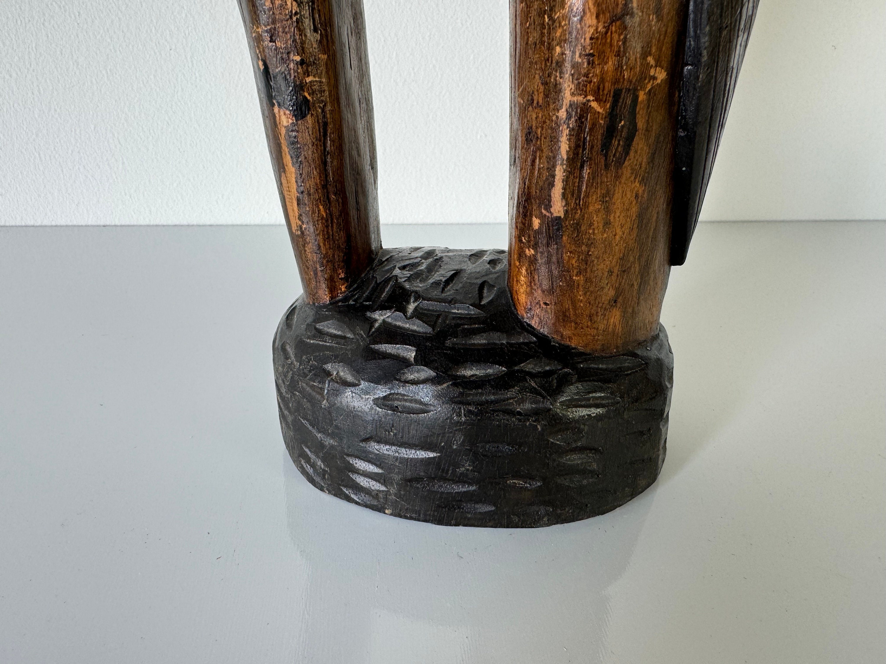 African Hunter Sculpture Designed by Karl Hagenauer