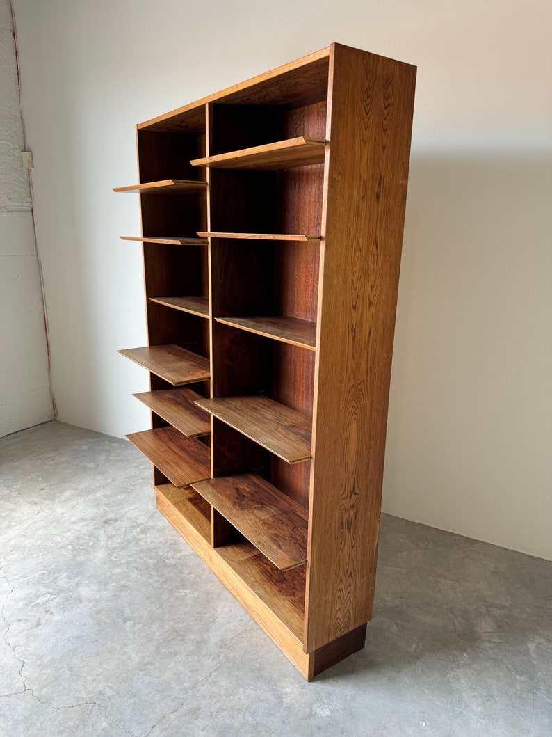 1960s Mid-Century Danish Bookshelf by Carlo Jensen for Poul Hundevad image 8