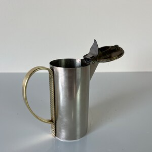 1930's Art Deco Stainless Steel and Brass Tapster Revere Rome Ny, Beer or Soda Can Opene image 9