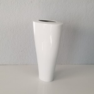 Vintage German White Porcelain Vase by Rosenthal Studio Line image 8