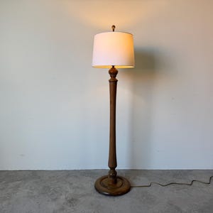 50s Wood Lamp - Etsy