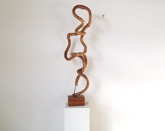 Vintage Vine Sticks Art Sculpture