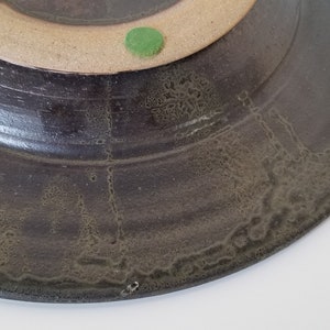 Mid-Century Brinor Stoneware Pottery Decorative Round Plate image 7