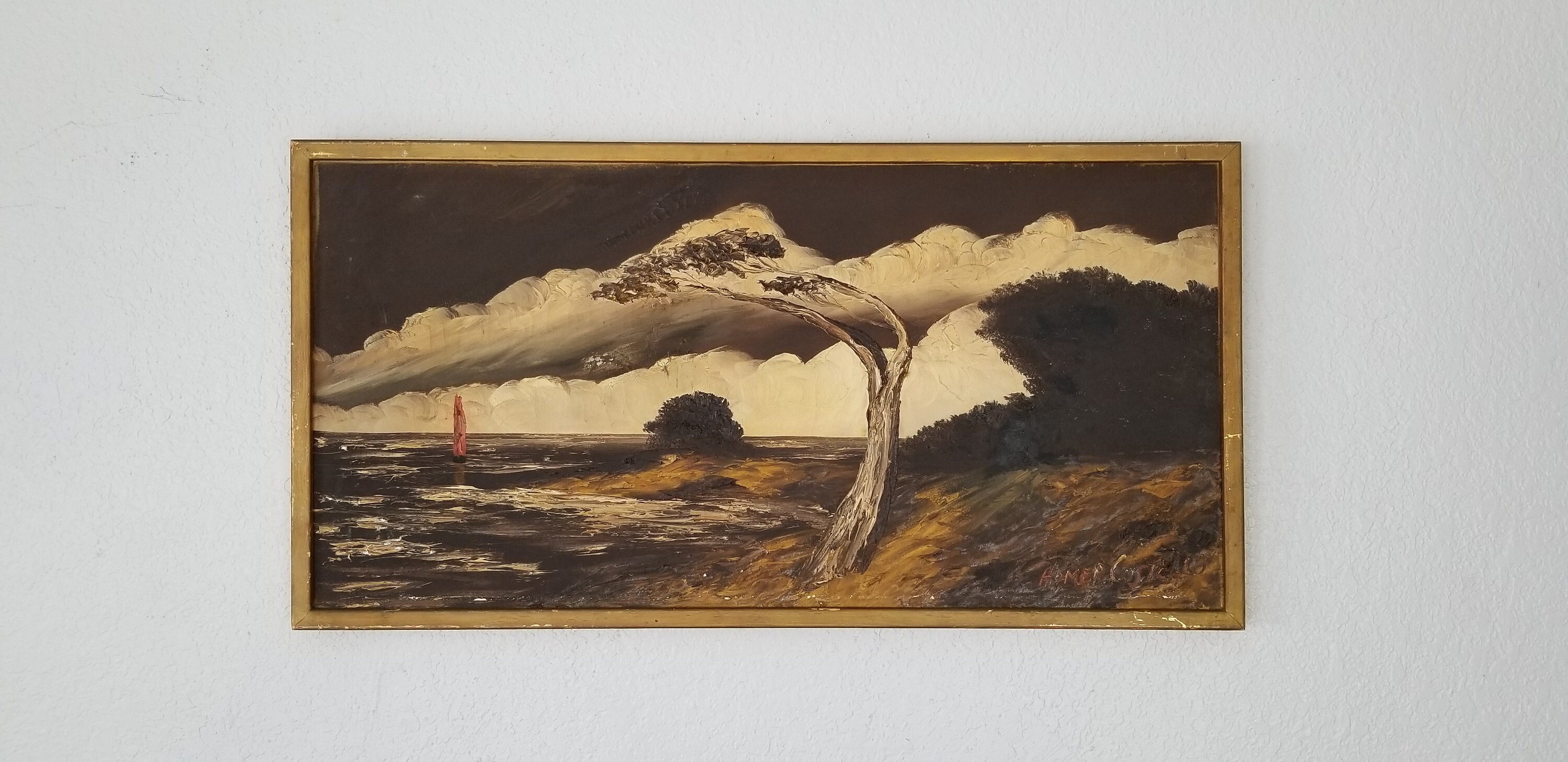 Homer Costello 1892 1970 Abstract Landscape Painting . Etsy