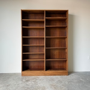 1960s Mid-Century Danish Bookshelf by Carlo Jensen for Poul Hundevad image 1