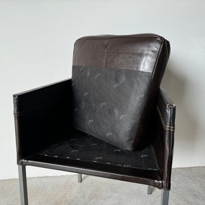 Karl-Friedrich Förster Brown Leather Texas Desk / Accent Chair image 7