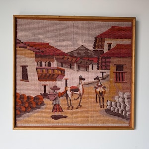 Vintage Peruvian Tapestry - Etsy