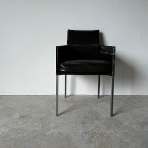 Karl-Friedrich Förster Brown Leather Texas Desk / Accent Chair image 1