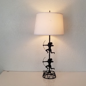 50s Frederick Weinberg Style Mid-Century Table Lamp image 2