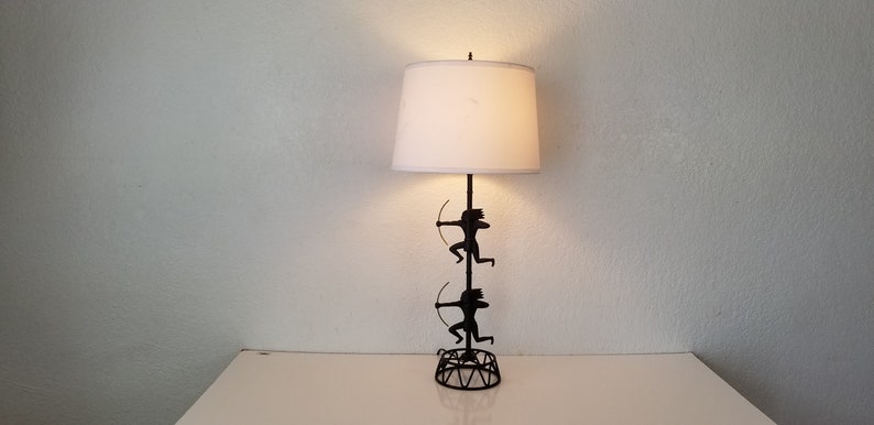 50s Frederick Weinberg Style Mid-Century Table Lamp image 2