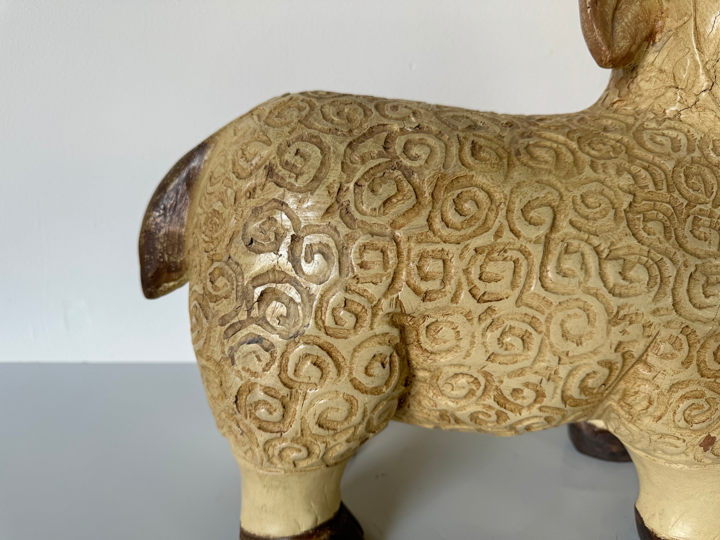 Vintage Hand Carved Wood Sheep Sculpture - Etsy 日本 Vintage Hand Carved Wood Sheep Sculpture - Etsy 日本