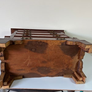 Antique Georgian Mahogany Wood Jewelry or Lingerie Chest Bild 10