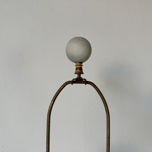 Vintage Samuel Marx Style Coral Stone Table Lamp image 9