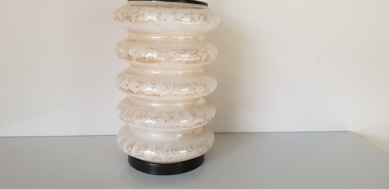 1970's Italian Carlo Nason Style Five-Tier Murano Glass Table Lamp image 7