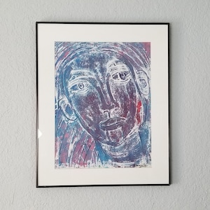 Modern Art Portrait Painting by Danielle Parsa.