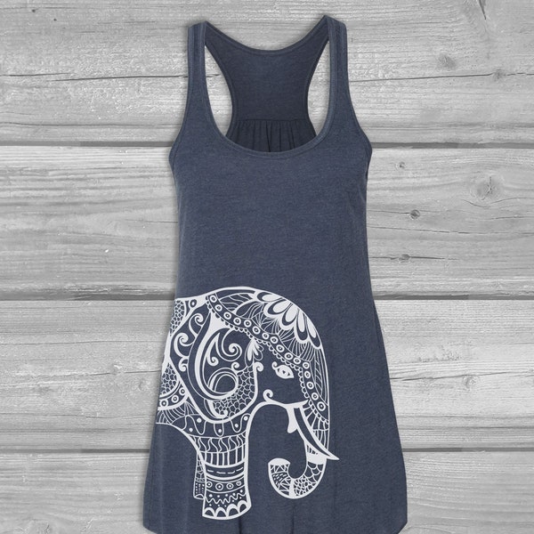 Elephant Tank Top Etsy