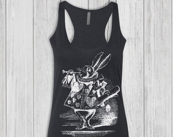 Vintage Fairtytale Cartoon Tank Tops for Women, Graphic Tank