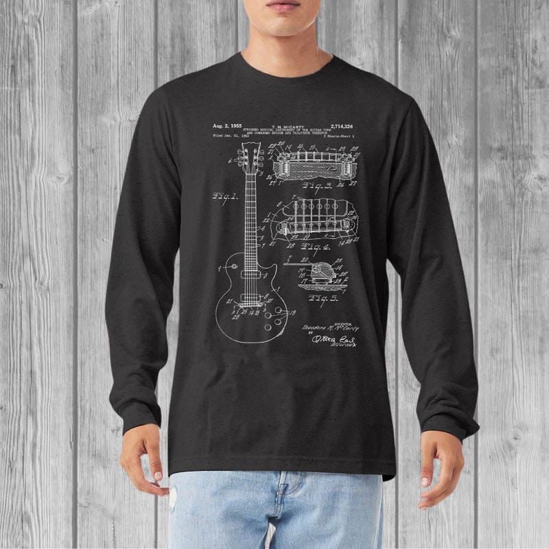 Pacific Legend Guitars Rock Men's Hawaiian Shirt - 100% Cotton Poplin Aloha Shirt Made In Hawaii