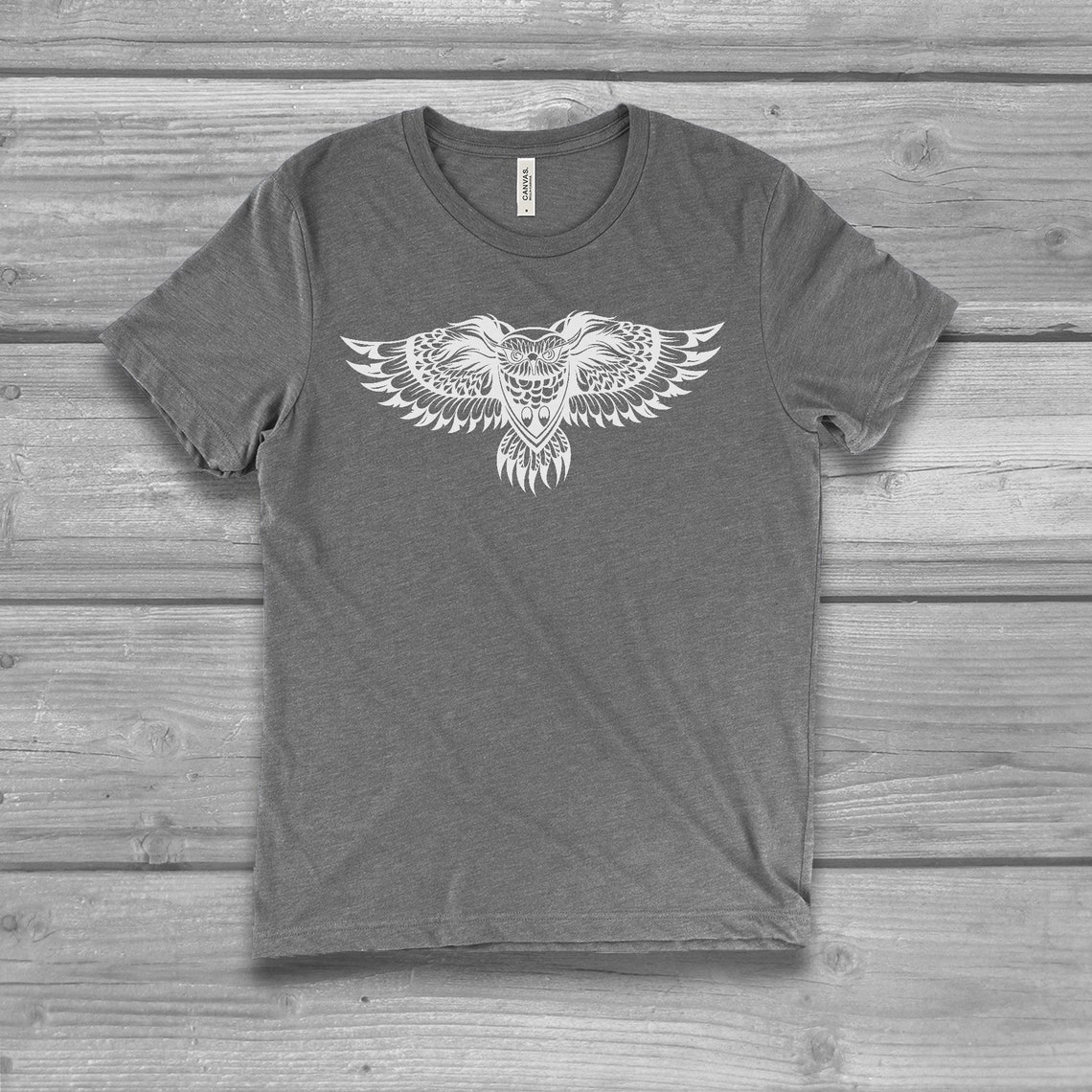Owl Shirt for Men Graphic Tees for Men Mens Clothing Owl Etsy