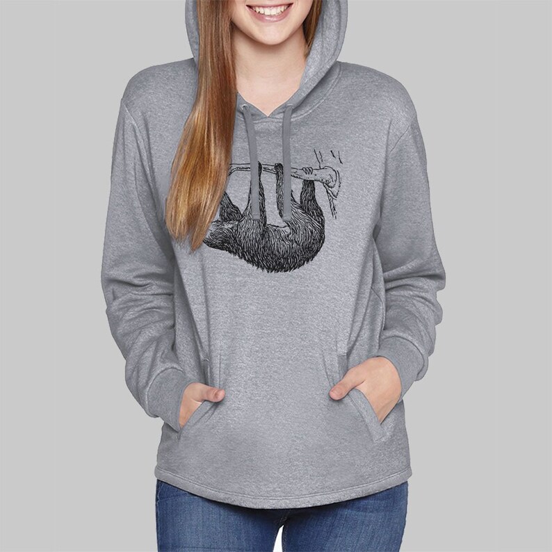 Sloth Sweatshirt for Women Hoodies for Women Sloth Sweater | Etsy