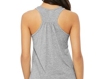 Elephant Tank Tops for Women, Graphic Tanks Women, Bella Flowy - Main Image