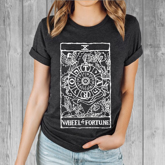 Tarot Shirt, Relaxed Tshirt for Women, Loose Fit Tops