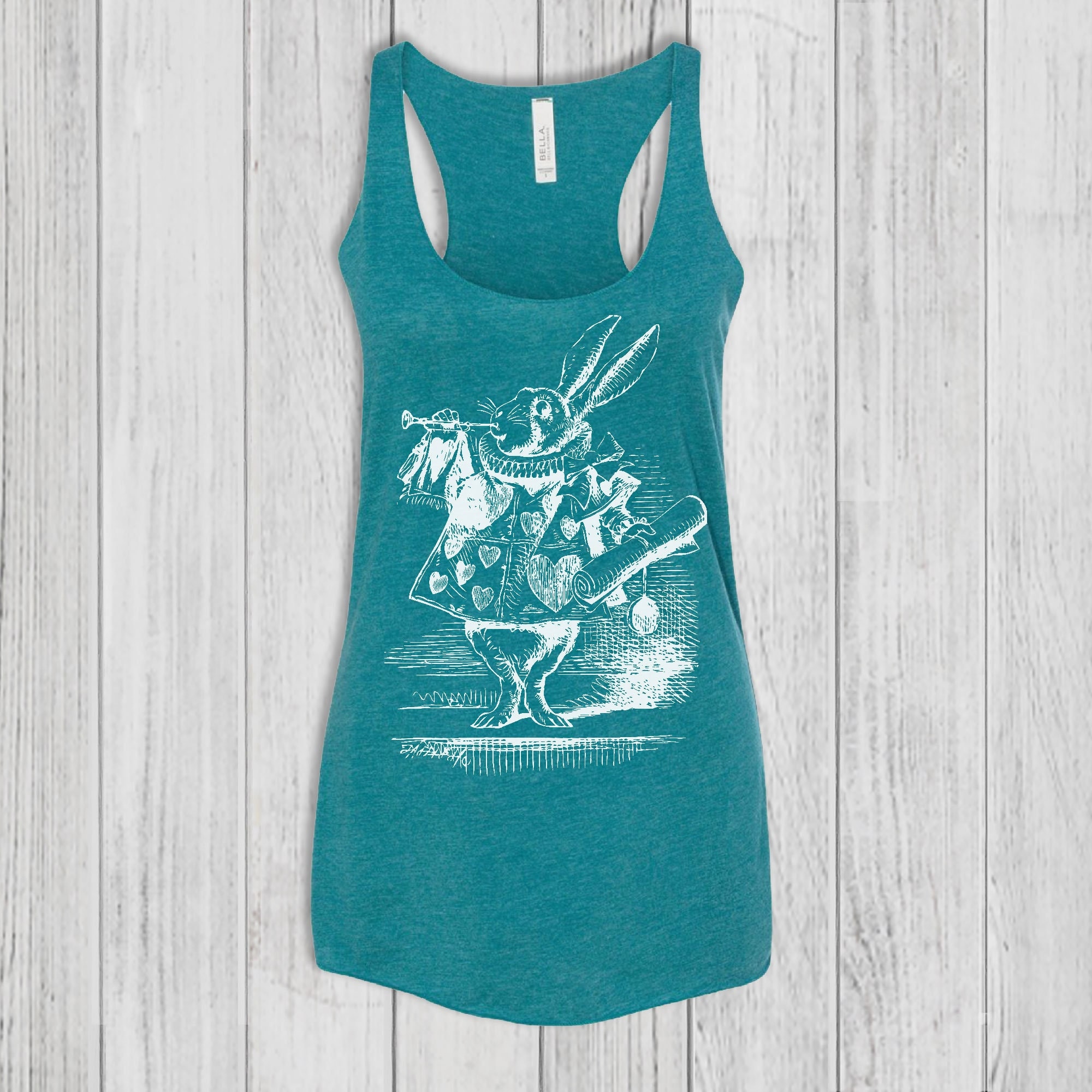 Vintage Fairtytale Cartoon Tank Tops for Women, Graphic Tank