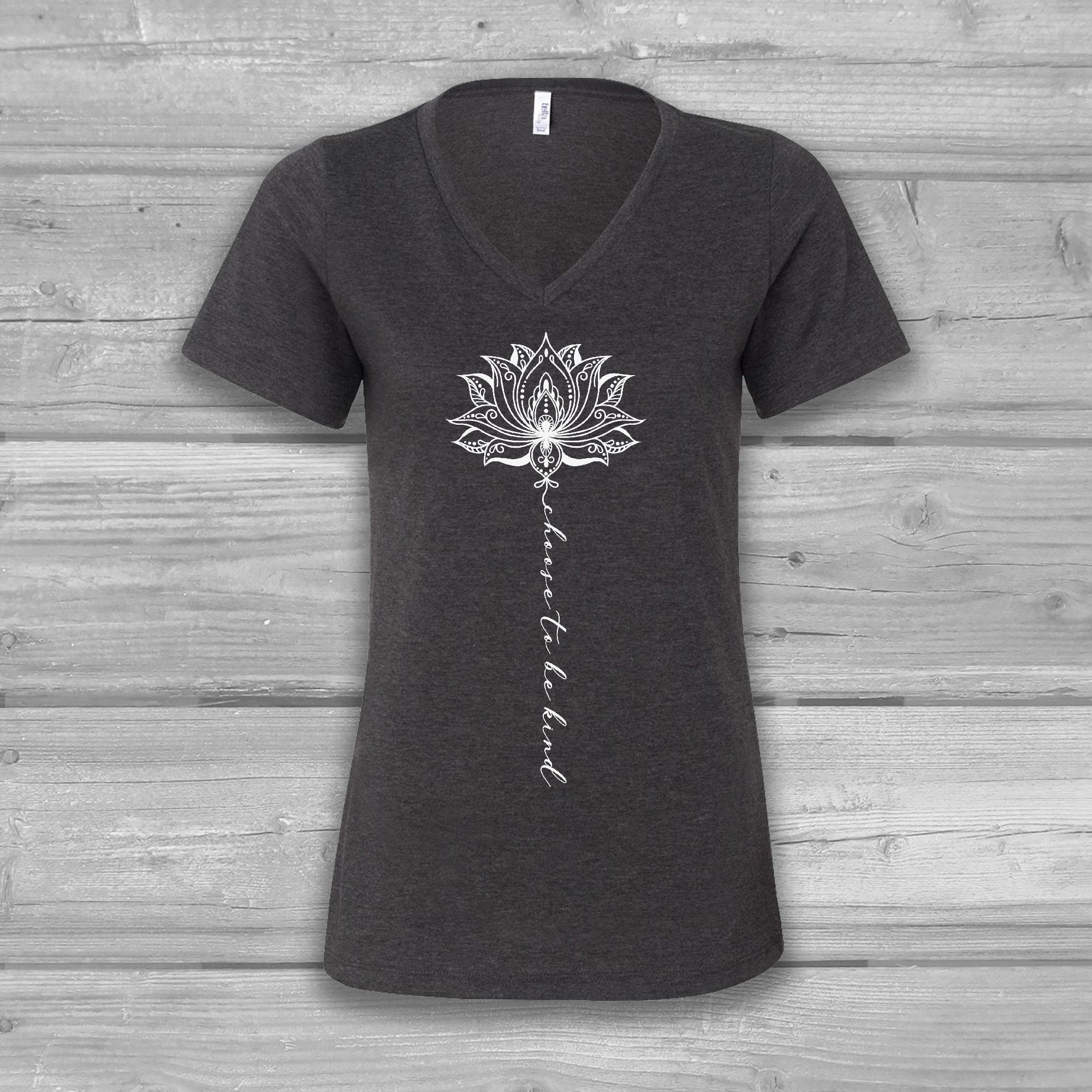 Be Kind T-Shirt For Women - Graphic Short Sleeve, Loose Fit Casual Top, Teacher Tee, Pink, Large - View #8