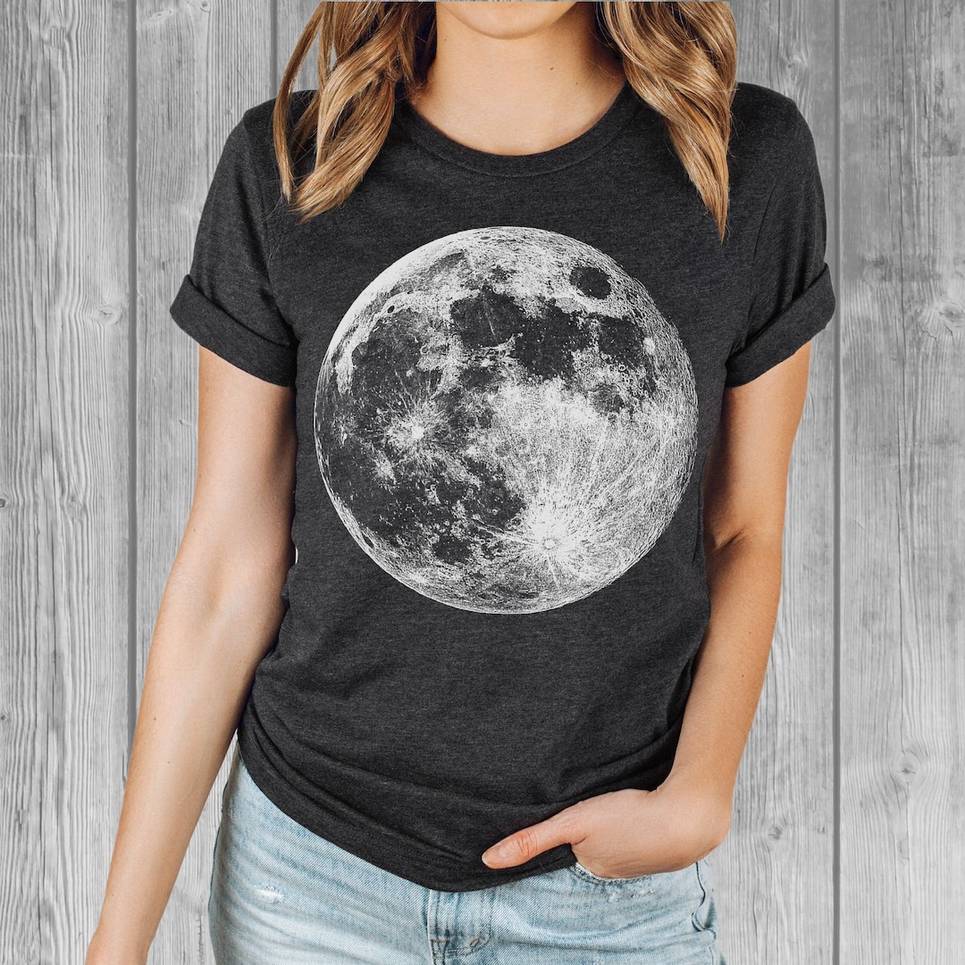 トップス PHENOMENON Crescent Moon Graphic T Shirt Generic Crescent Moon Graphic Tee, Premium Polyester