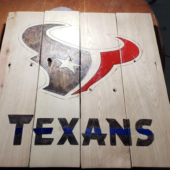 Houston Texans wall decor  Etsy