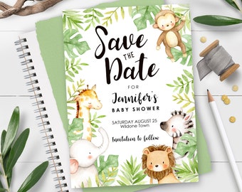 save the date baby announcement