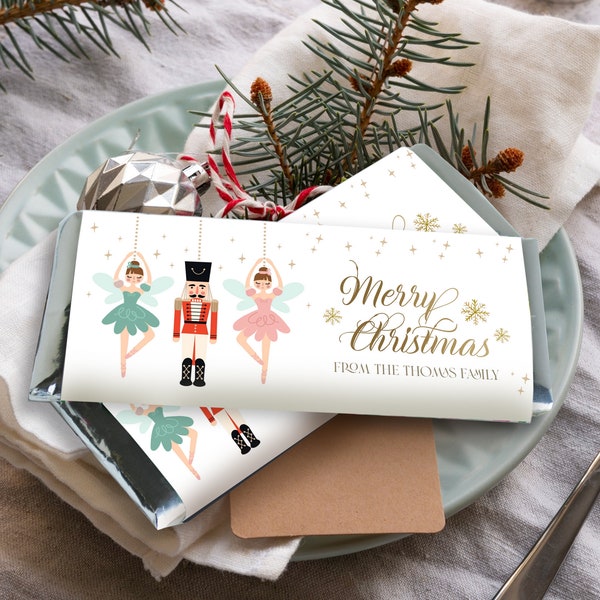 Nutcracker Hershey Bar Wrappers Etsy