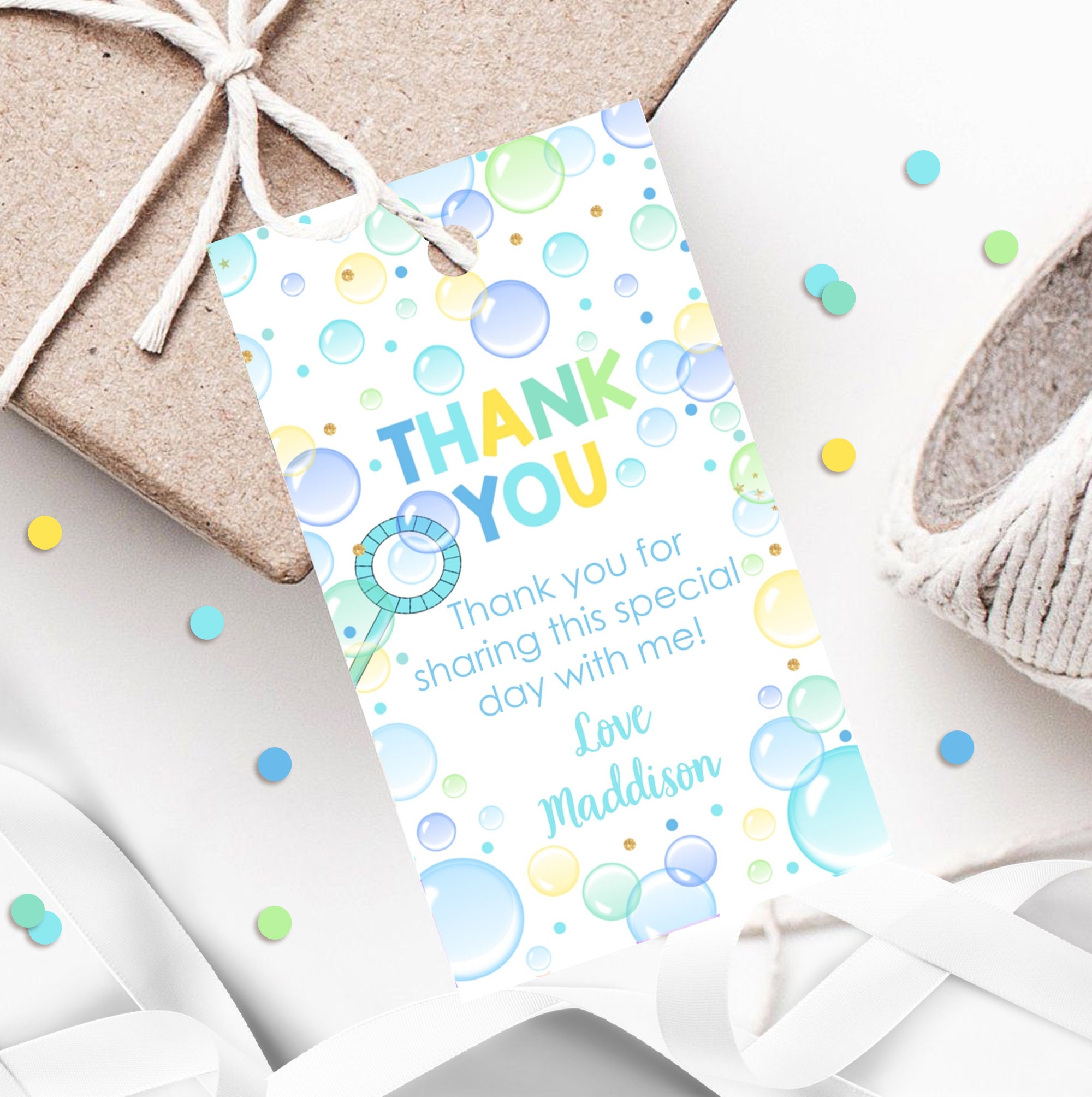 BUBBLES FAVOR Tag Editable Bubbles Favor Tags Printable Boy - Etsy