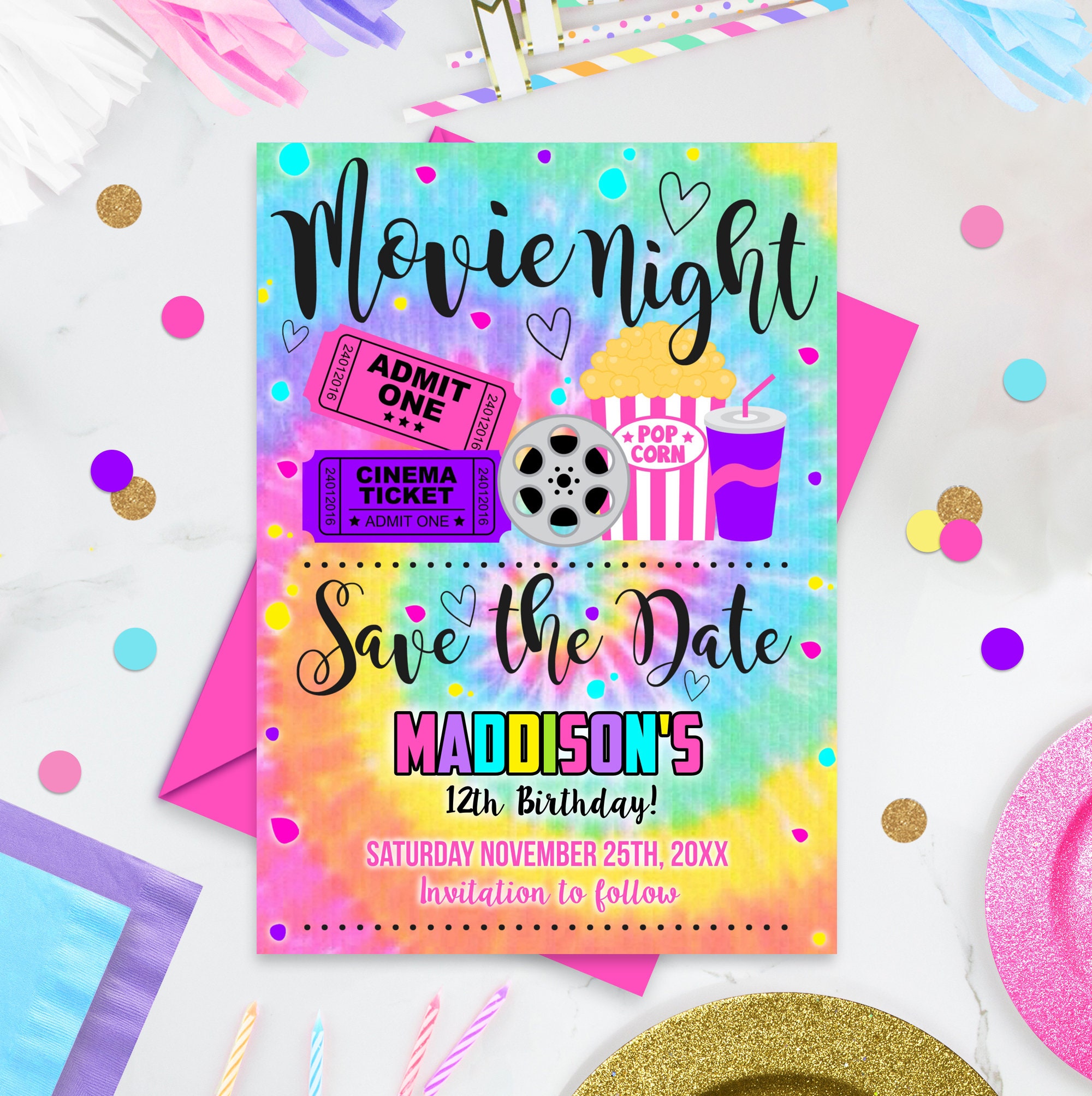 save the date movie theme