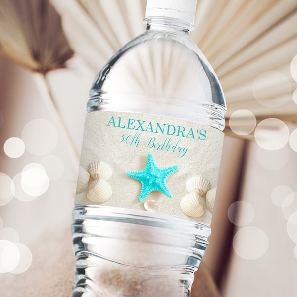 Beach Water Bottle - Etsy