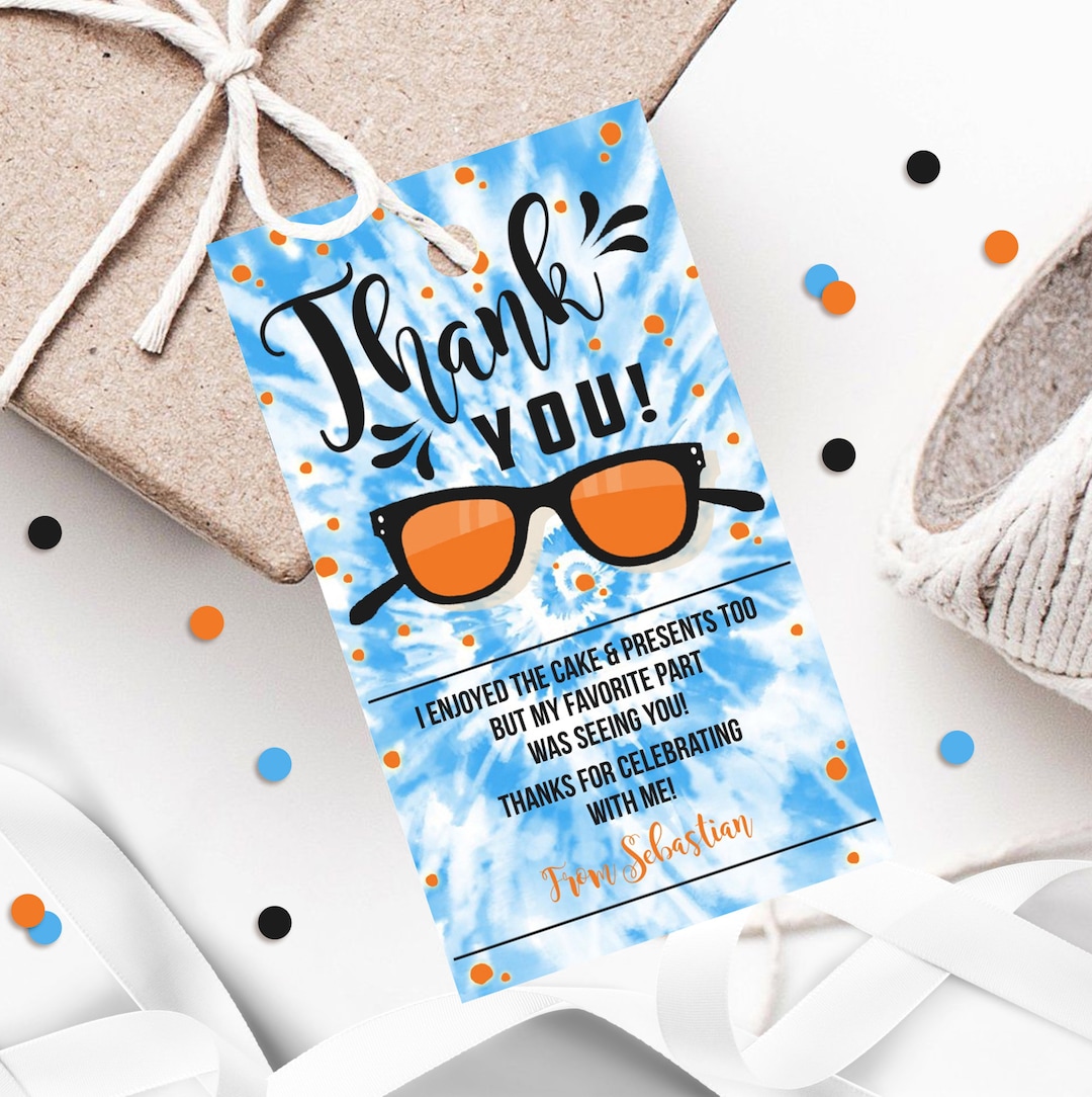 Pool Party Favor Tags Pool Party Gift Tags Boy Cool by the Pool Party ...