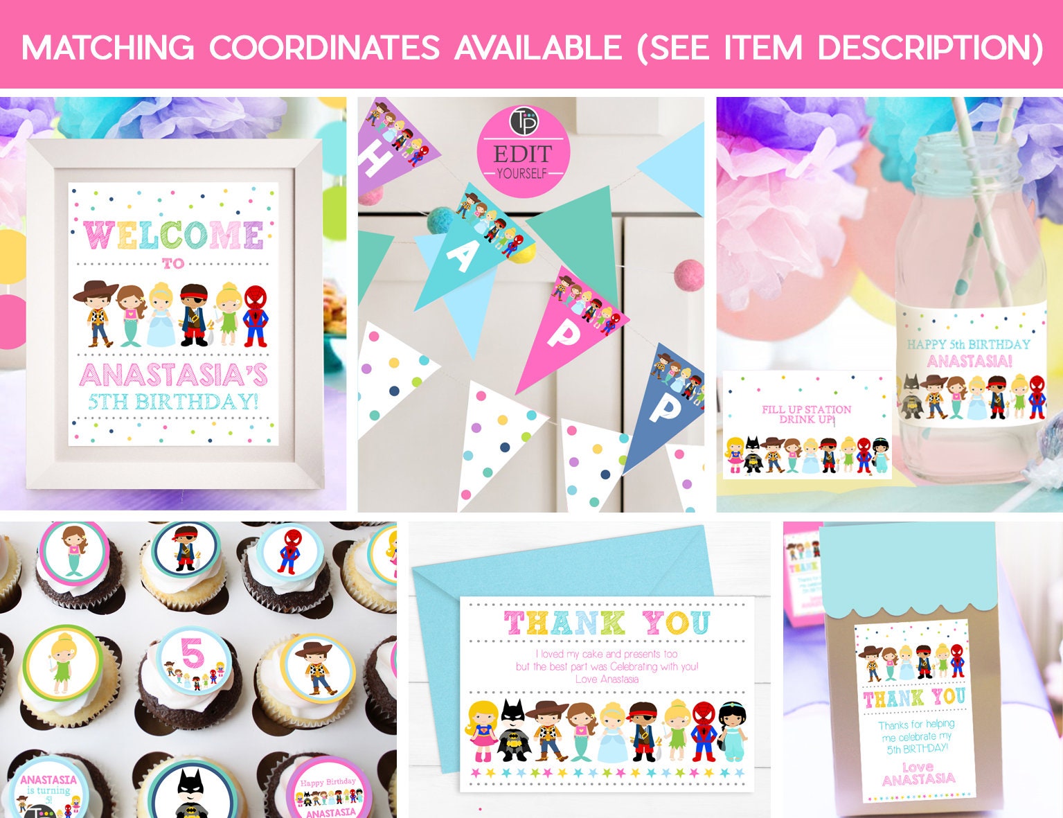 dress up theme party invitations Princess Dress Birthday Party Invitation Gilm Press