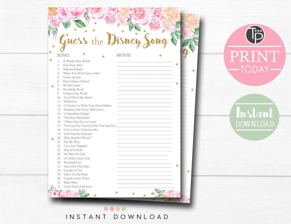 disney guess that song