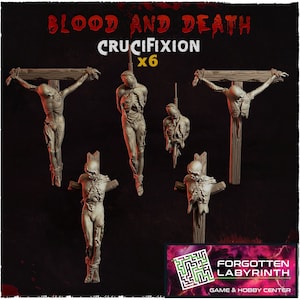 Blood and Death - Crucifixion Figures and Bits - Basing Bits