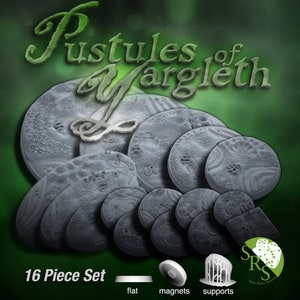 Pustles of Yargleth : Where Legends Stand - Resin Bases