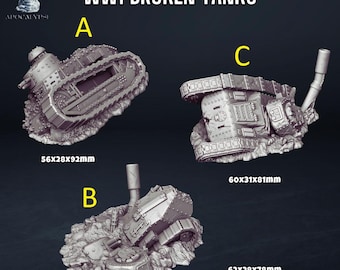 Destroyed Tanks - Admiral Apocalypse