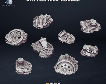 Battlefield Rubble Bits - Admiral Apocalypse